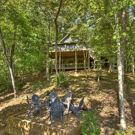 Waywish Waterfront Cabin In Blue Ridge Mountains Exterior photo