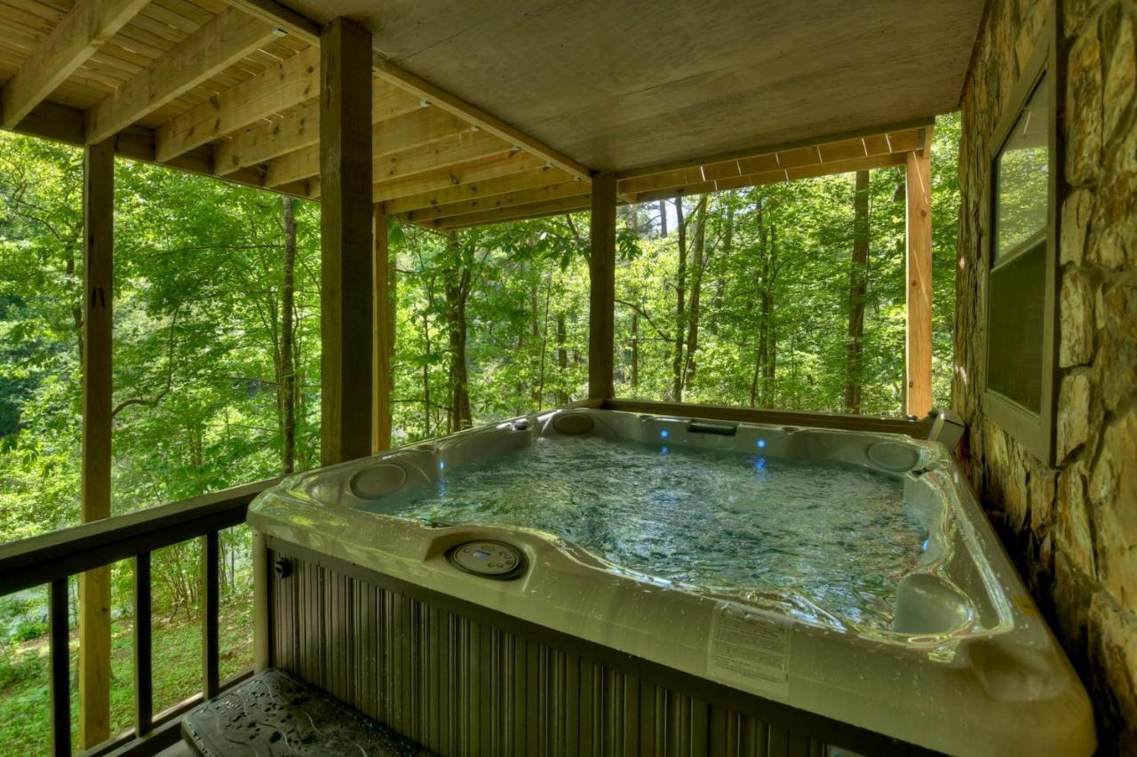 Waywish Waterfront Cabin In Blue Ridge Mountains Exterior photo