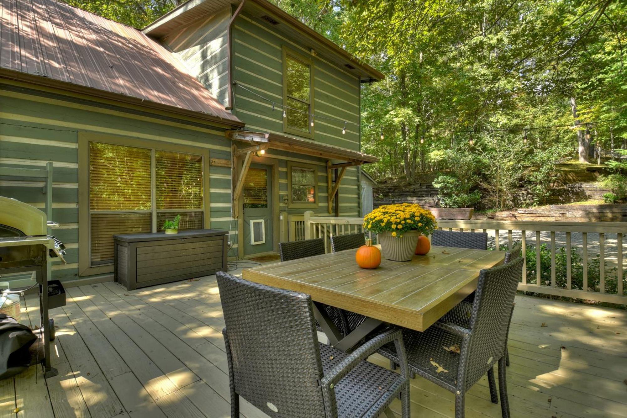 Waywish Waterfront Cabin In Blue Ridge Mountains Exterior photo