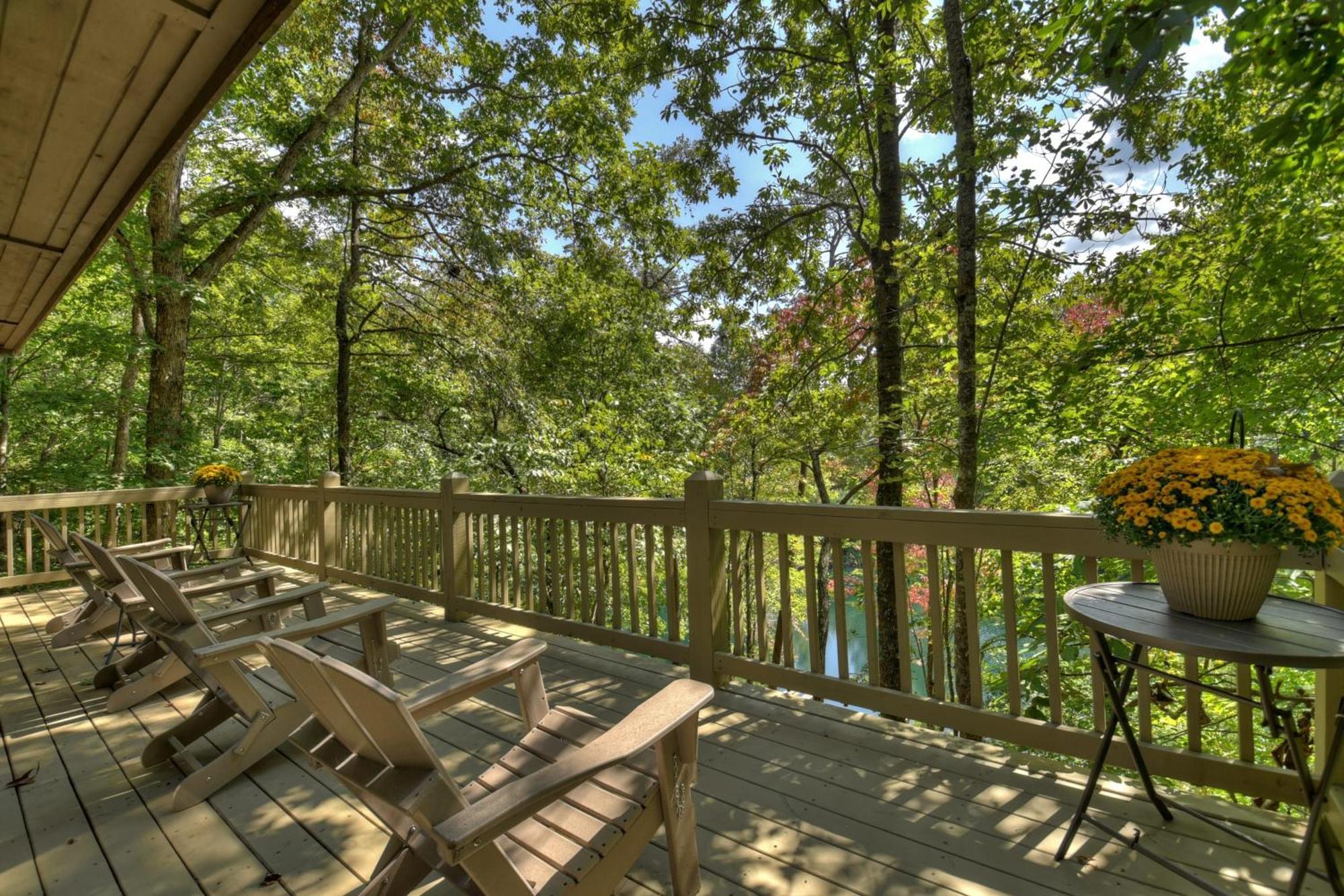Waywish Waterfront Cabin In Blue Ridge Mountains Exterior photo